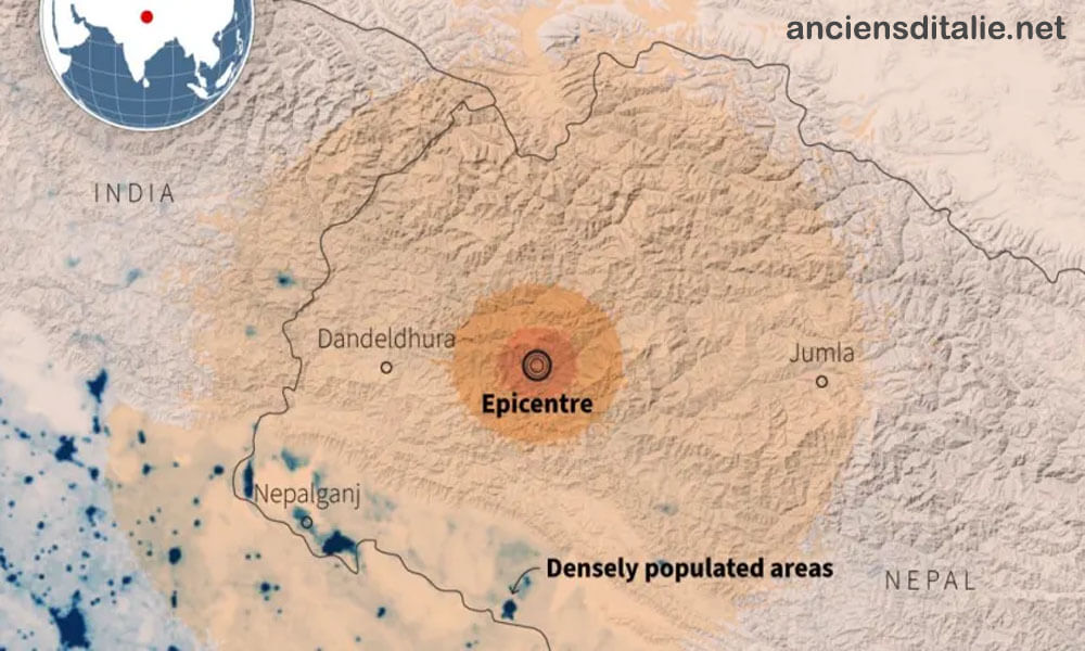 แผ่นดินไหวรุนแรงเขย่าเนปาล เสียชีวิตแล้ว 6 ราย