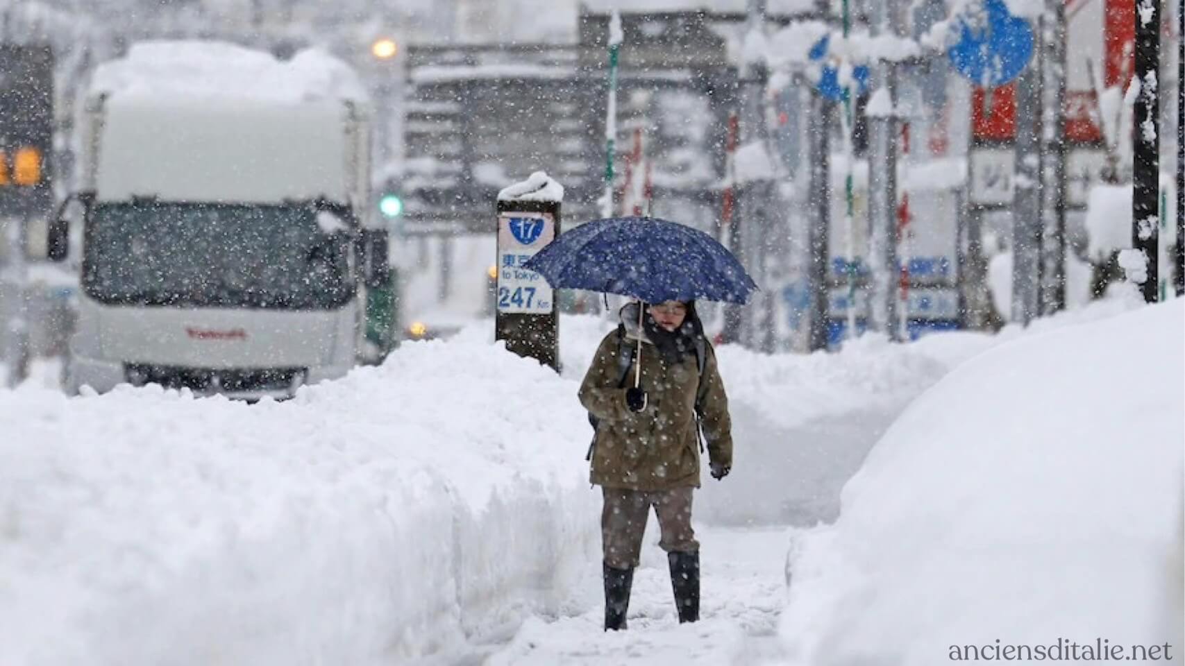 หิมะตกหนัก ในญี่ปุ่น มีผู้เสียชีวิตจำนวนมาก