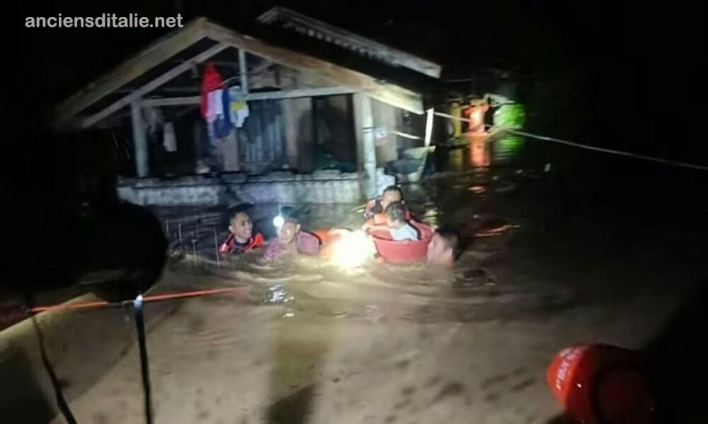 ยอดผู้เสียชีวิต น้ำท่วมฟิลิปปินส์เพิ่มเป็น 25 ราย