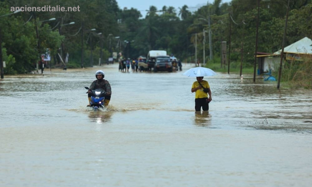 รัฐสลังงอร์ และรัฐซาราวักของมาเลเซีย ได้รับผลกระทบน้ำท่วม