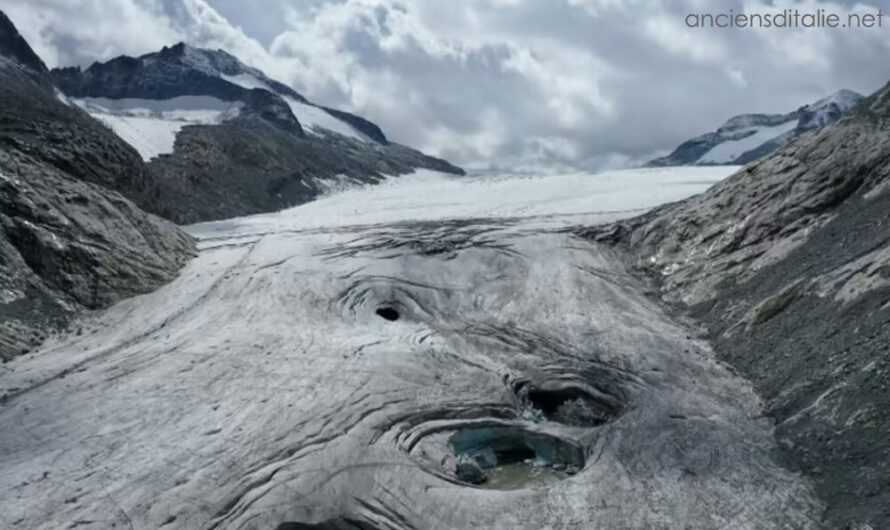 วัดการถอยกลับของธารน้ำแข็งที่ใหญ่ที่สุดของอิตาลี