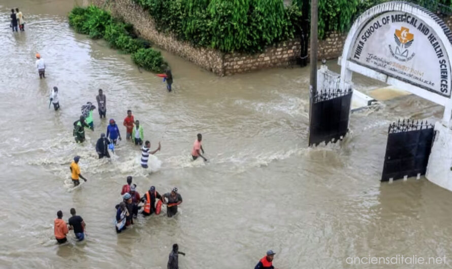 ฝนตกหนักในเคนยากระทบนับหมื่น และกระทบการขนส่งสินค้า