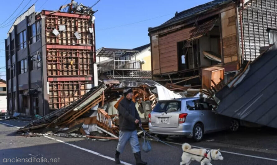หลายร้อยคนถูกตัดขาดหลังจากแผ่นดินไหวที่ญี่ปุ่น