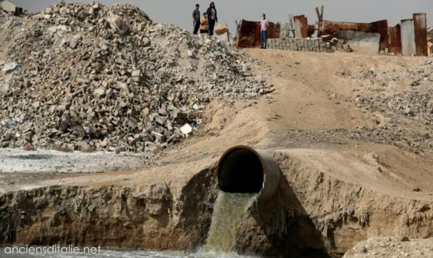 มลพิษทางน้ำที่คุกคามแม่น้ำที่หดตัวของอิรัก
